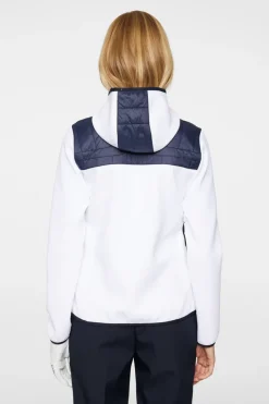Golf|Ski<J.Lindeberg Holma Quilt Hybrid Hood JLNavy