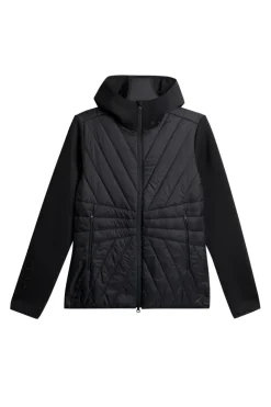 Golf|Ski<J.Lindeberg Holma Quilt Hybrid Hood Black