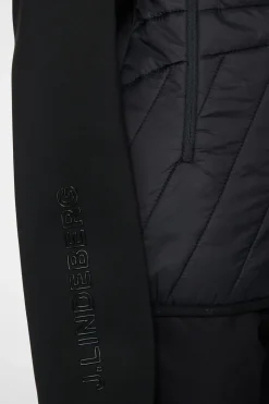 Golf|Ski<J.Lindeberg Holma Quilt Hybrid Hood Black