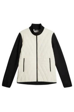 Golf|Ski<J.Lindeberg Holma Quilt Hybrid Jacket WhisperWhite