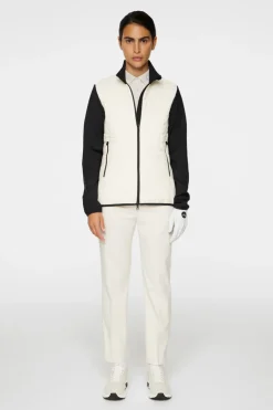 Golf|Ski<J.Lindeberg Holma Quilt Hybrid Jacket WhisperWhite