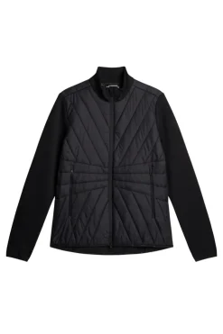 Golf|Ski<J.Lindeberg Holma Quilt Hybrid Jacket Black