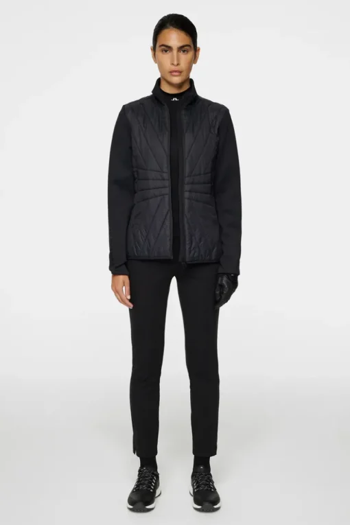Golf|Ski<J.Lindeberg Holma Quilt Hybrid Jacket Black