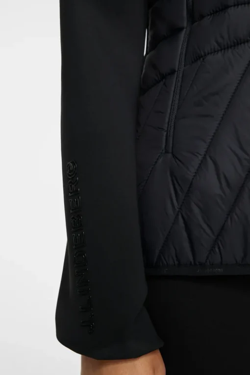 Golf|Ski<J.Lindeberg Holma Quilt Hybrid Jacket Black