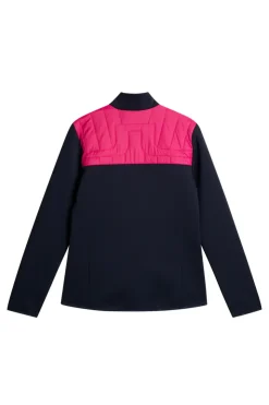 Golf|Ski<J.Lindeberg Holma Quilt Hybrid Jacket PinkPeacock