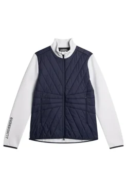 Golf|Ski<J.Lindeberg Holma Quilt Hybrid Jacket JLNavy