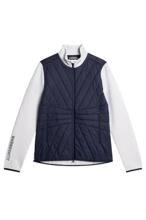Golf|Ski<J.Lindeberg Holma Quilt Hybrid Jacket JLNavy