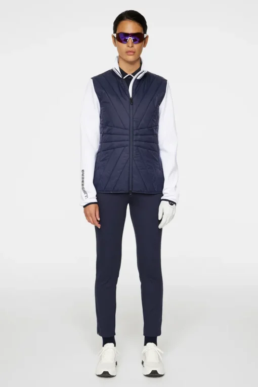Golf|Ski<J.Lindeberg Holma Quilt Hybrid Jacket JLNavy