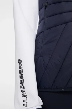 Golf|Ski<J.Lindeberg Holma Quilt Hybrid Jacket JLNavy