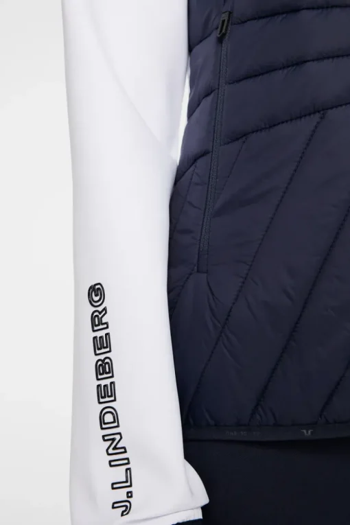 Golf|Ski<J.Lindeberg Holma Quilt Hybrid Jacket JLNavy