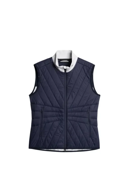 Golf|Ski<J.Lindeberg Holma Quilt Hybrid Vest JLNavy