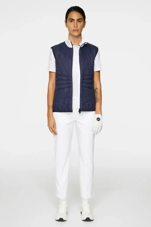 Golf|Ski<J.Lindeberg Holma Quilt Hybrid Vest JLNavy