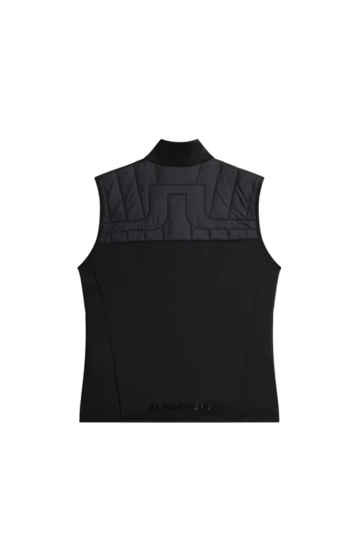 Golf|Ski<J.Lindeberg Holma Quilt Hybrid Vest Black