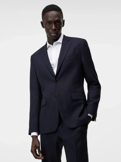 Suits & Tailoring|Blazers<J.Lindeberg Hopper U Active Hopsack JLNavy