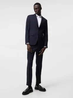 Suits & Tailoring|Blazers<J.Lindeberg Hopper U Active Hopsack JLNavy