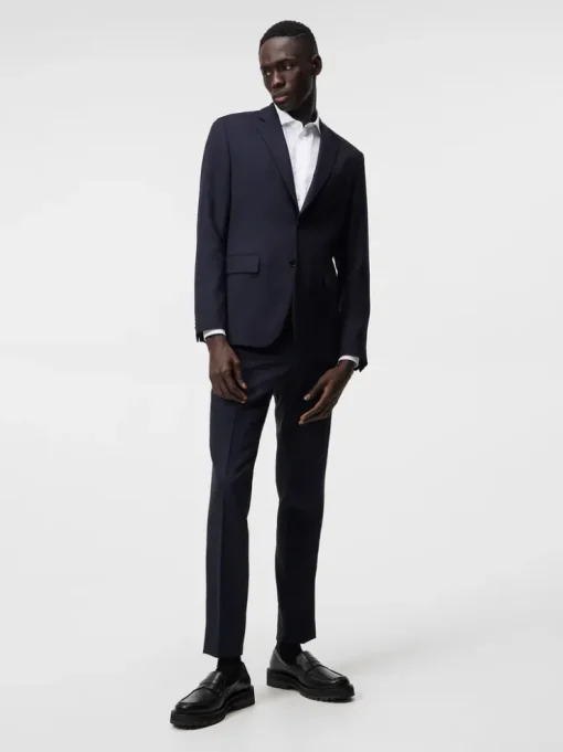 Suits & Tailoring|Blazers<J.Lindeberg Hopper U Active Hopsack JLNavy