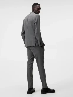 Suits & Tailoring|Blazers<J.Lindeberg Hopper U Active Hopsack GreyMelange