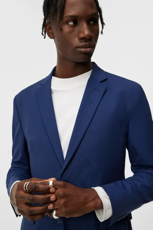Suits & Tailoring|Blazers<J.Lindeberg Hopper U Bi Stretch Blazer BlueIndigo