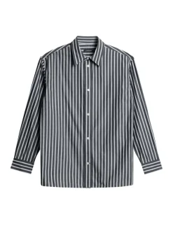 Tops|Shirts<J.Lindeberg Howard Bold YD Stripe Shirt Black
