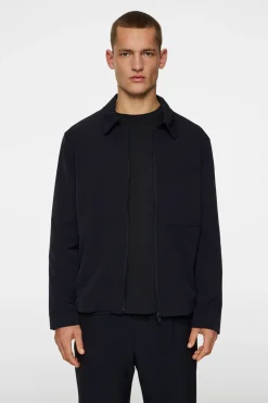 Suits & Tailoring|Blazers<J.Lindeberg Jake Zipped Overshirt JLNavy
