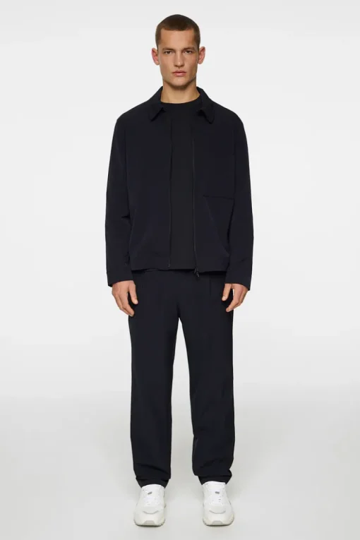Suits & Tailoring|Blazers<J.Lindeberg Jake Zipped Overshirt JLNavy