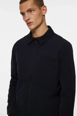 Suits & Tailoring|Blazers<J.Lindeberg Jake Zipped Overshirt JLNavy