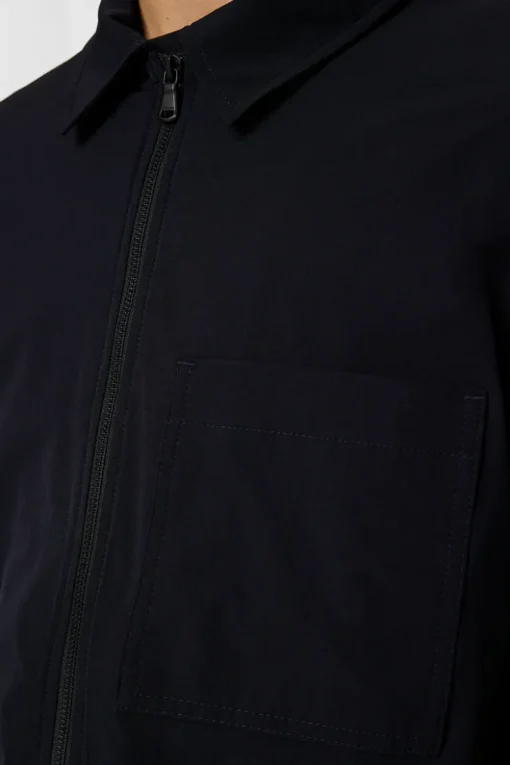 Suits & Tailoring|Blazers<J.Lindeberg Jake Zipped Overshirt JLNavy