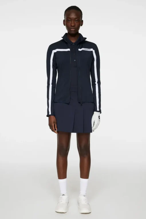 Golf|Base & Mid Layers<J.Lindeberg Janice Mid Layer JLNavy