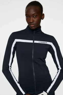 Golf|Base & Mid Layers<J.Lindeberg Janice Mid Layer JLNavy