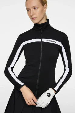 Golf|Tops<J.Lindeberg Janice Mid Layer Black