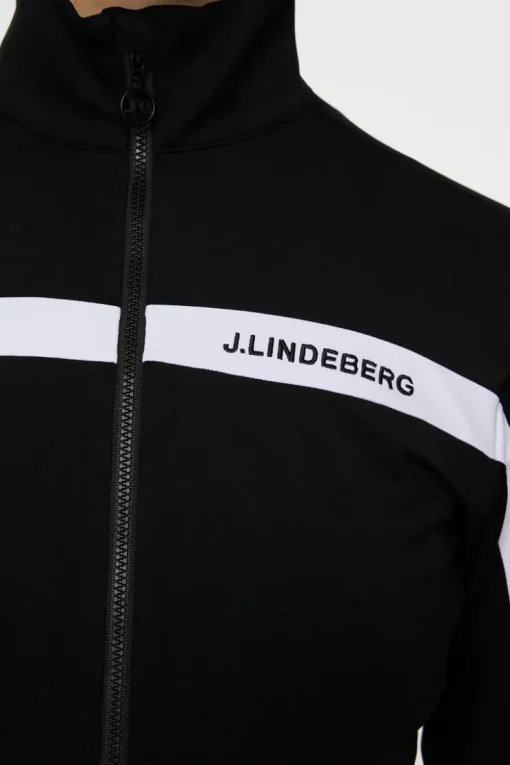 Golf|Tops<J.Lindeberg Janice Mid Layer Black