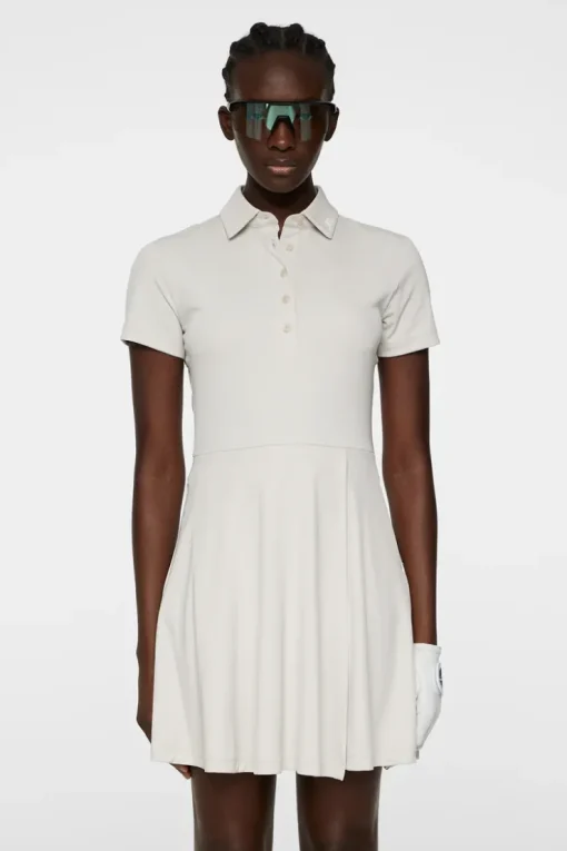 Golf|Dresses<J.Lindeberg Janna Dress Moonbeam