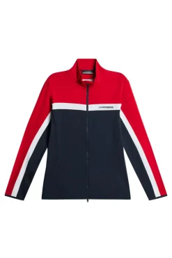 Golf|Ski<J.Lindeberg Jarvis Mid Layer BarbadosCherry