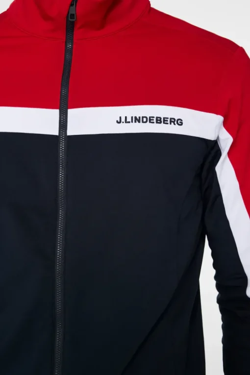Golf|Ski<J.Lindeberg Jarvis Mid Layer BarbadosCherry