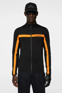 Golf|Ski<J.Lindeberg Jarvis Mid Layer PersimmonOrange