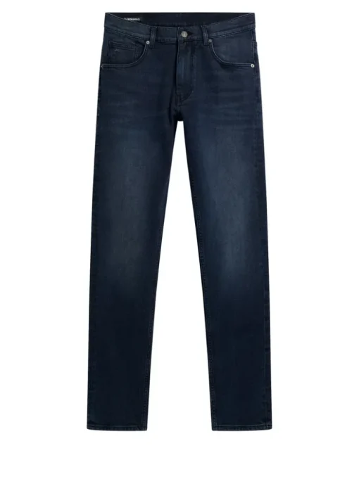 Trousers|Bottoms<J.Lindeberg Jay Active BlueBlack Jeans DarkBlue