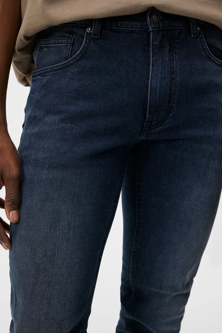 Trousers|Bottoms<J.Lindeberg Jay Active BlueBlack Jeans DarkBlue