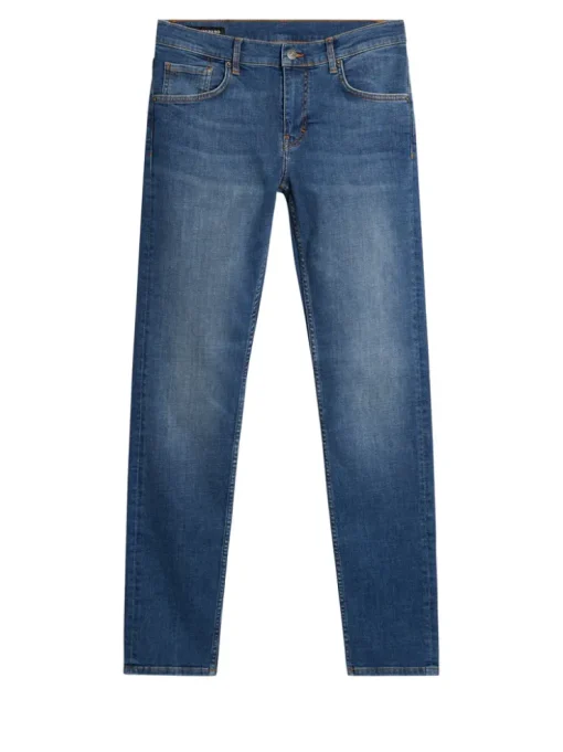 Jeans|Jeans<J.Lindeberg Jay Active Mid Indigo Jeans MidBlue