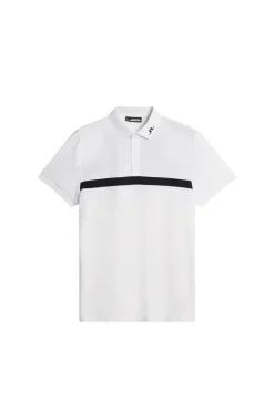Golf|Polo Shirts<J.Lindeberg Jeff Polo White