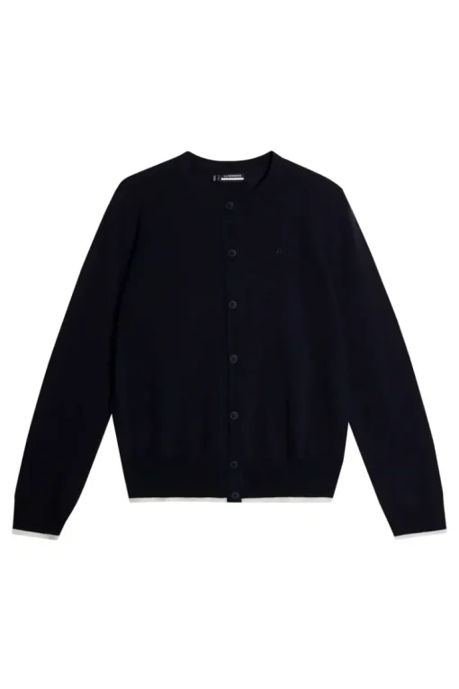 Golf|Knitwear<J.Lindeberg Joanna Knitted Cardigan JLNavy