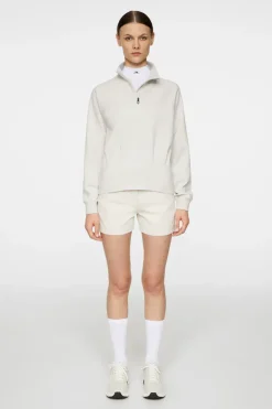 Golf|Base & Mid Layers<J.Lindeberg Jodi Quarter Zip Sweatshirt Moonbeam