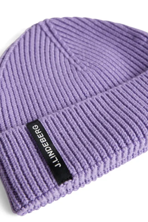 Beanies|Accessories<J.Lindeberg Juan Merino Beanie Bougainvillea