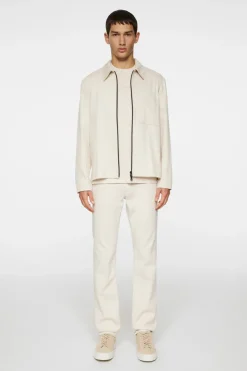 Suits & Tailoring|Blazers<J.Lindeberg Julius Cotton Twill Overshirt Moonbeam