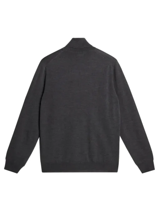 Knitwear|Tops<J.Lindeberg Kaden Merino Turtle Neck LavaSmokeMelange