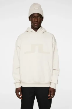 Après Ski<J.Lindeberg Karson Graphic Hoodie Moonbeam