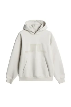 Après Ski<J.Lindeberg Karson Graphic Hoodie Moonbeam