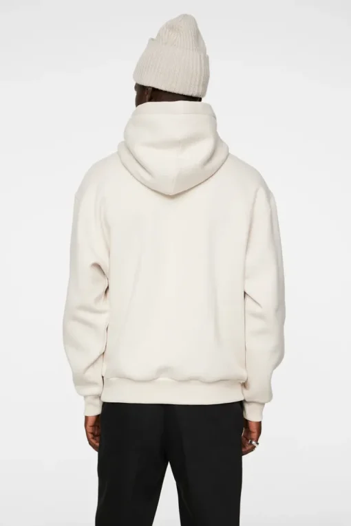 Après Ski<J.Lindeberg Karson Graphic Hoodie Moonbeam