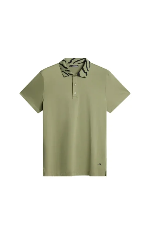 Golf|Polo Shirts<J.Lindeberg Karter Polo OilGreen