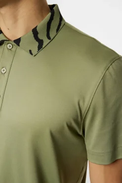 Golf|Polo Shirts<J.Lindeberg Karter Polo OilGreen
