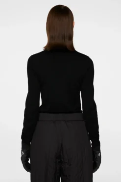 Ski|Knitwear<J.Lindeberg Kelby Knitted Sweater Black